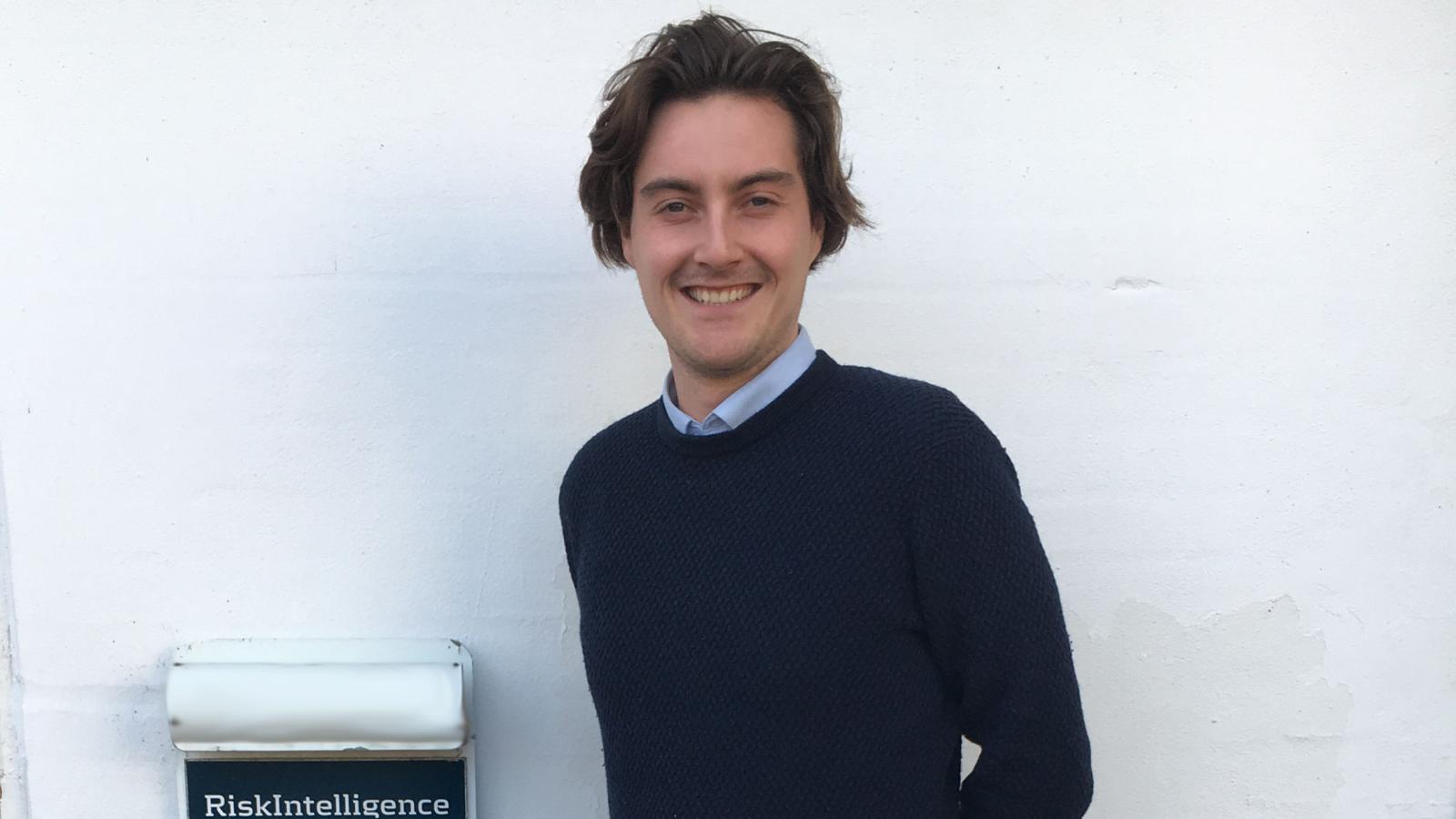 Welcoming new intern at Risk Intelligence